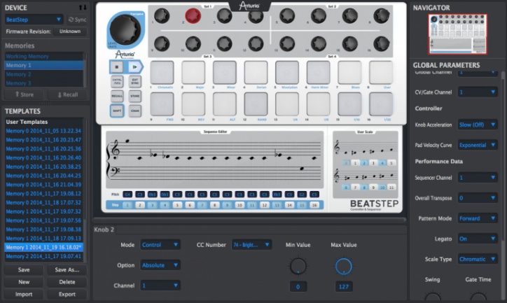 Beatstep software