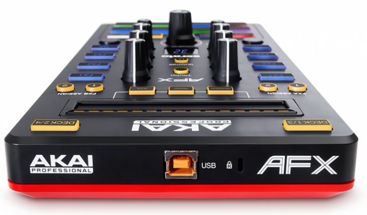 Akai AFX panel trasero