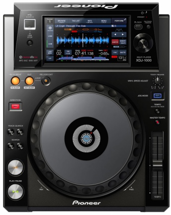 Pioneer XDJ-1000 Vista Cenital