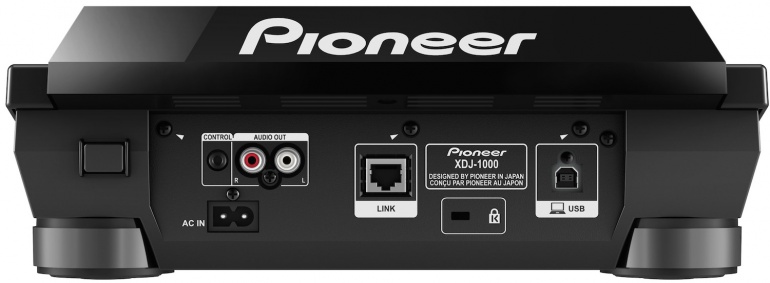 Pioneer XDJ-1000 Panel Trasero