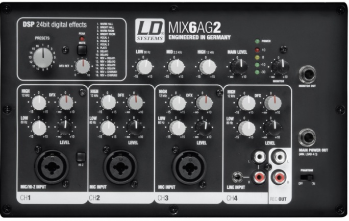 Mixer LD Systems MIX6AG2