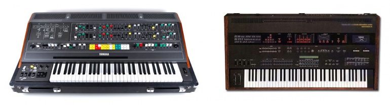 Yamaha CS80 y DX1