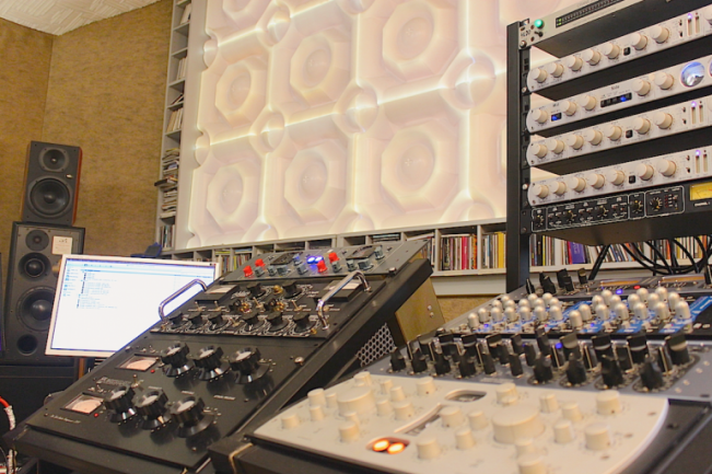 Cadena analógica de mastering de los estudios Euridia