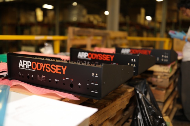 ARP Odyssey - Montaje en Nueva York