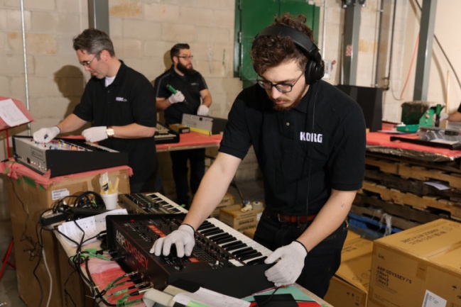 ARP Odyssey - Montaje en Nueva York