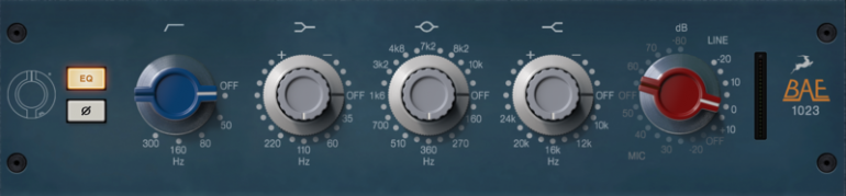 Emulación de EQ BAE 1023