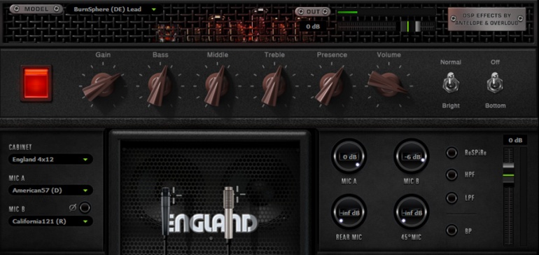 El plugin simulador de ampli