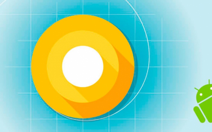 El logotipo de Android O
