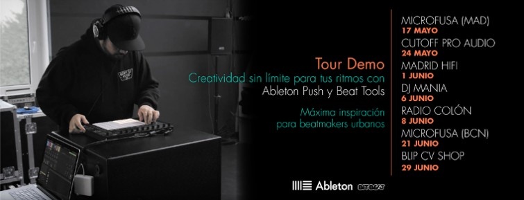 Demo Tour: Creatividad sin límite para tus ritmos con Ableton Push y Beat Tools