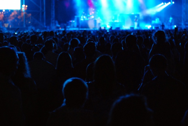 Público de un concierto