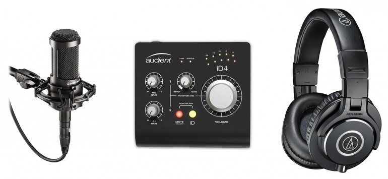 Audio-Technica y Audient, AT2035