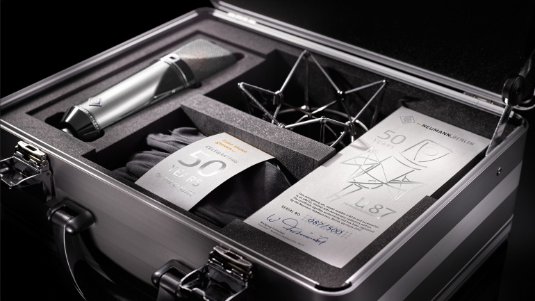 Neumann U 87 Rhodium Edition