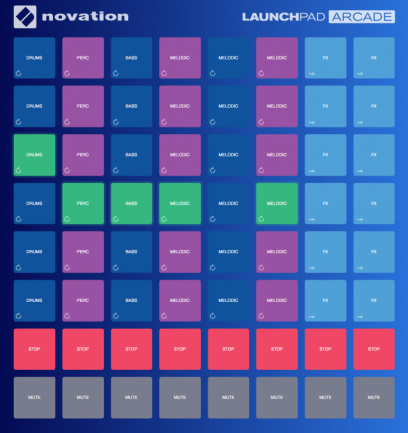 Novation Launchpad Arcade