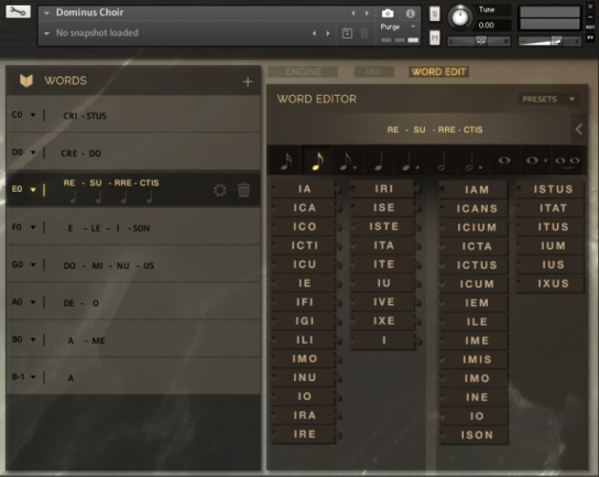 Wordbuilder en Dominus