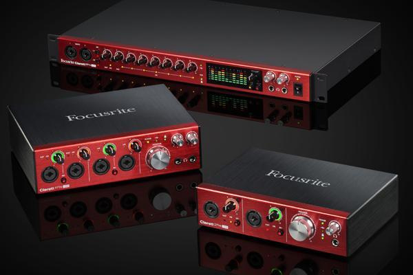 Nuevas Focusrite Clarett USB