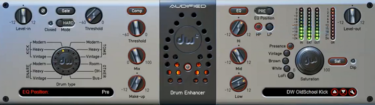 Audified DW Drum Enhancer