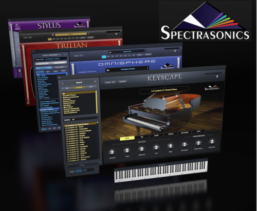 Actualización de las aplicaciones Spectrasonics