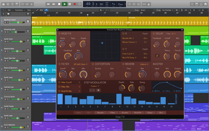StepFX en Logic 10.4