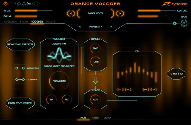 Orange Vocoder 4