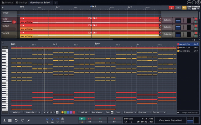 Waveform 9, el DAW de Tracktion