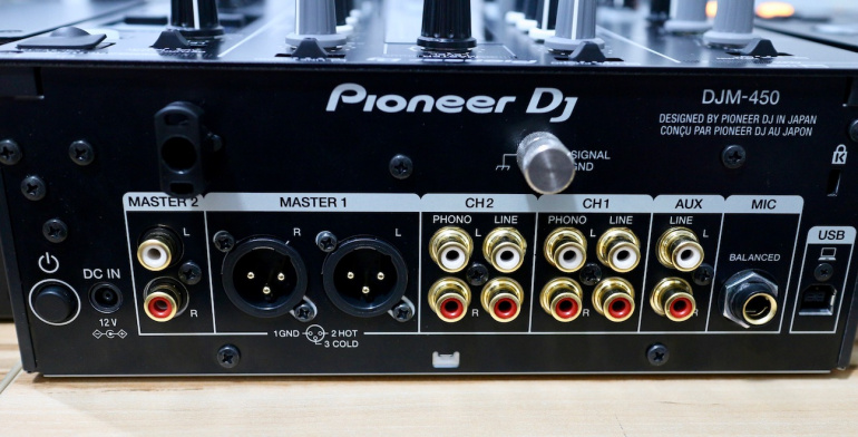 DJM-450 conexiones