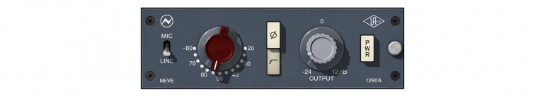 UAD Neve preamp