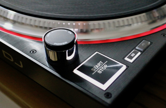 Denon VL12 Encendido y botonera