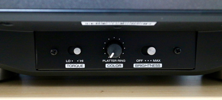 Denon VL12 Controles