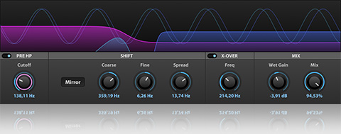 Frequency Shifter en UVI Falcon 1.5
