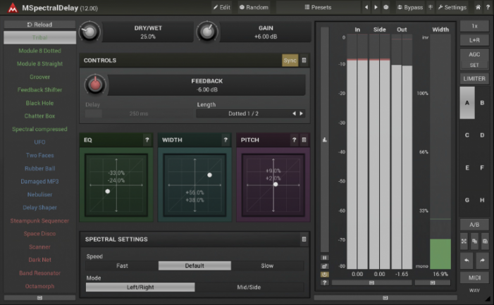 Melda MSpectralDelay