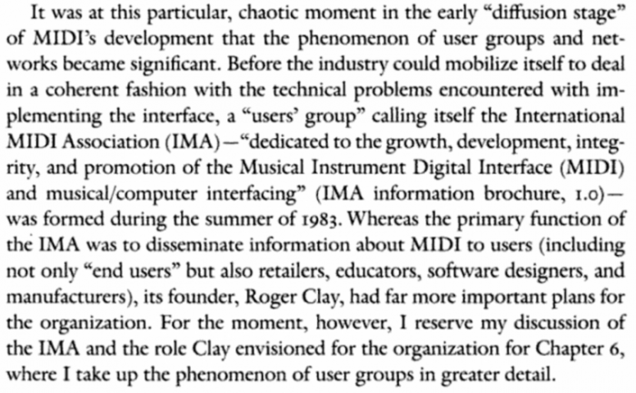 Extracto de Any Sound You Can Imagine - Making Mus