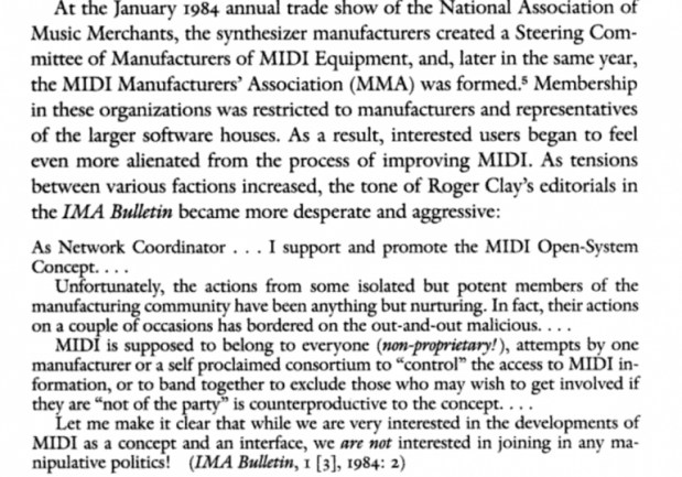 Extracto de Any Sound You Can Imagine - Making Mus