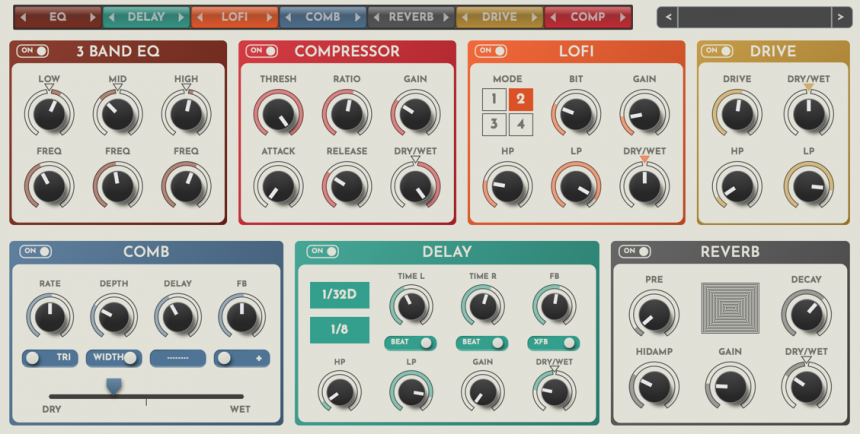 Efectos en HY-Slicer