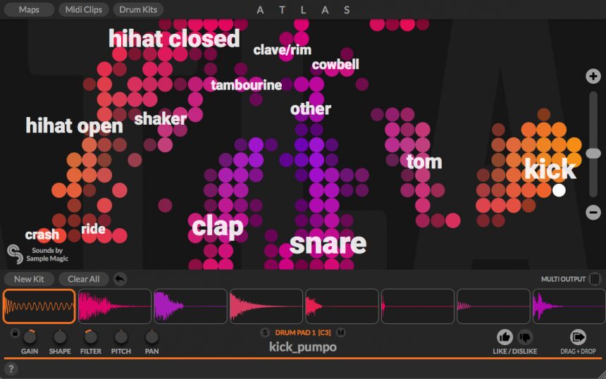 Atlas, un gestor de muestras de batería con IA