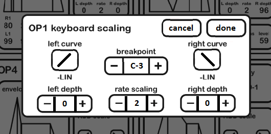 KQ Dixie, ejemplo de edición