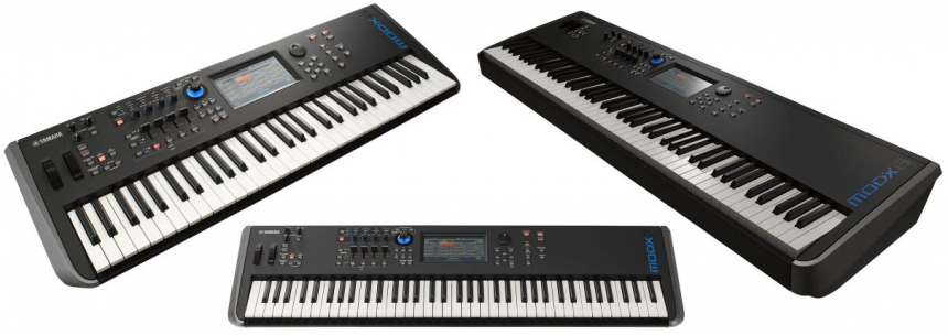 Yamaha MODX6, MODX7, MODX8