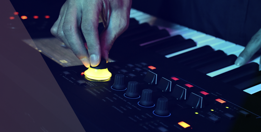 Superknob y otros controles en Yamaha MODX