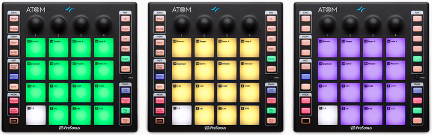 PreSonus Atom (modos)
