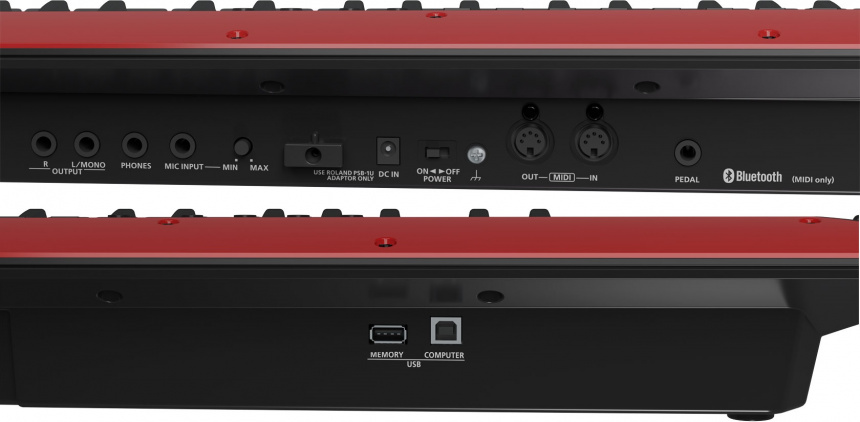 Roland AX-Edge, conexiones