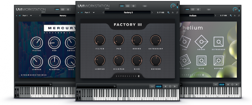Sonidos UVI Workstation para E-TOuché
