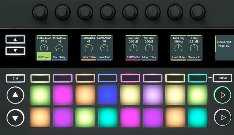 Novation SL MkIII, detalle