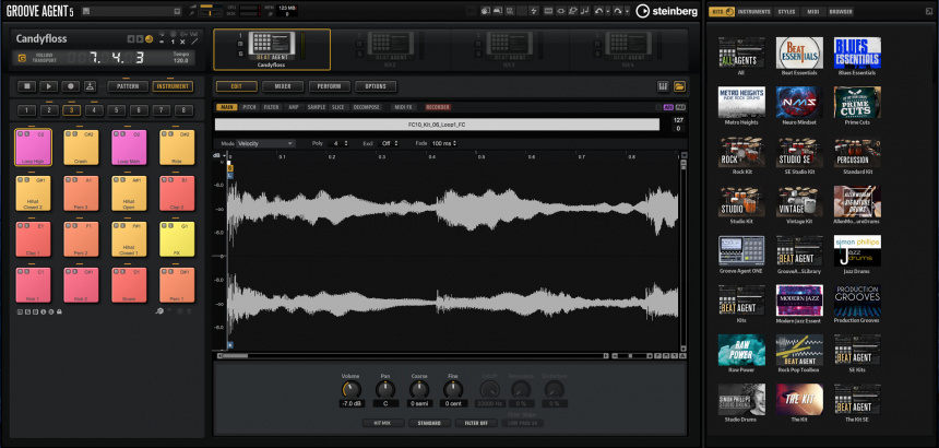 Groove Agent 5 Librería