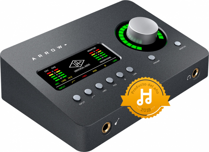 Universal Audio Arrow, Producto del Año 2018