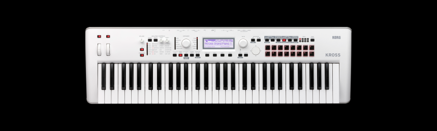 Korg Kross 2-61 en blanco integral