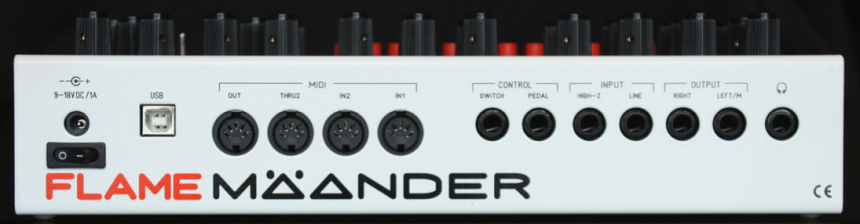 Flame Mäander trasera