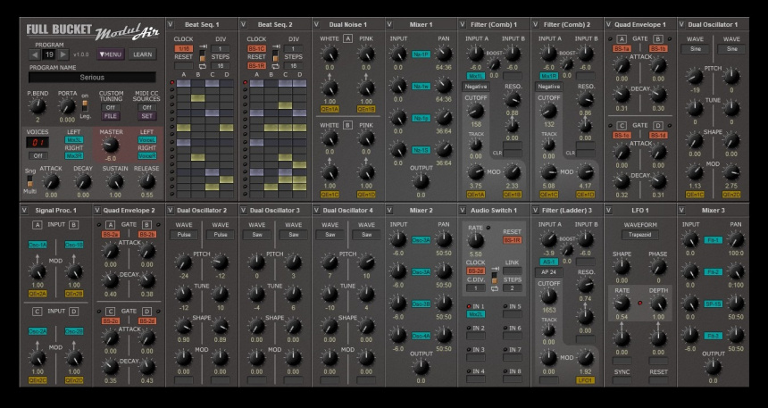 Full Bucket Music ModulAir