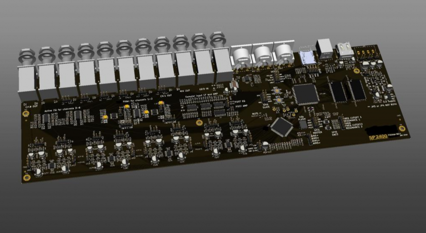 SP2400 ¿Un futuro clon de E-mu SP-1200?