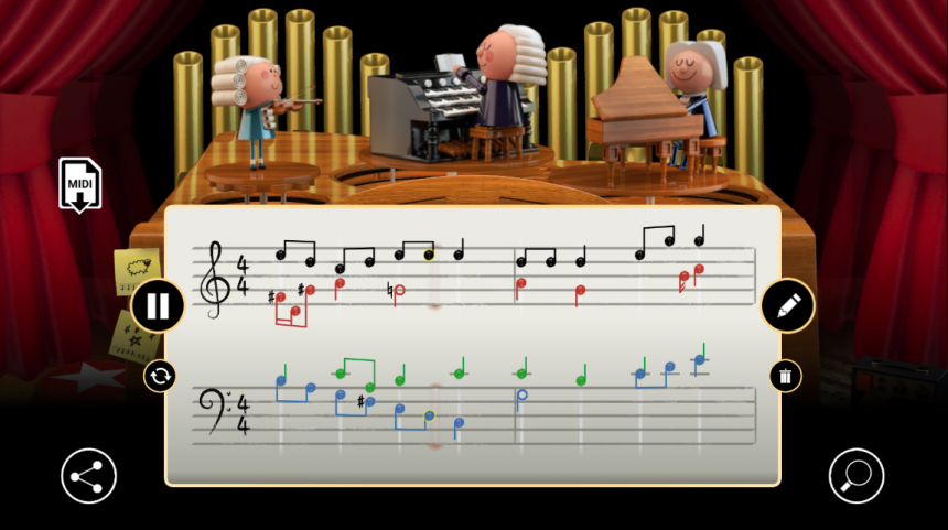 Bach en el doodle de hoy
