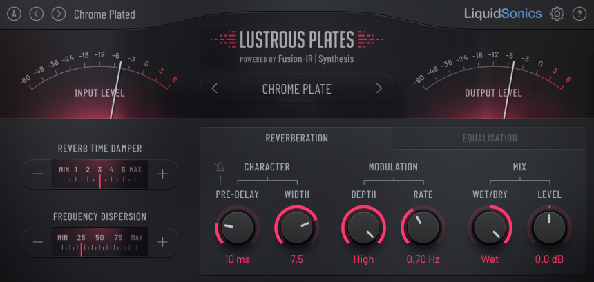Lustrous Plates de LiquidSonics