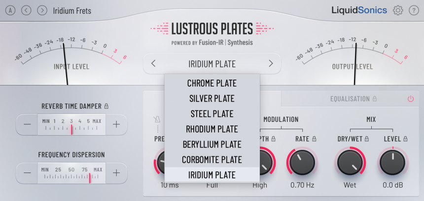 Lustrous Plates de LiquidSonics